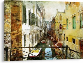 Tablou - Strada din Veneția (70x50 cm)