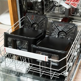 Friteuză cu aer cald TESLA Electronics AirCook - multifuncțională, digitală, 11 l, 2800W/230V, neagră