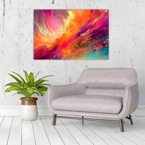 Tablou - Abstractizare dinamică (90x60 cm)