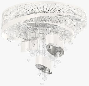 Lustra LED aplicata moderna design LUX, diametru 100cm, GLORY 01-CH