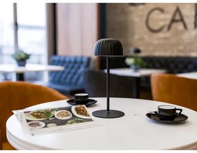 Lampă LED reîncărcabilă dimabilă de masă de exterior VIVIEN LED/3W/5V 2700K IP54 negru