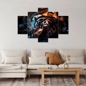 Tablou cu tigrul dormind (150x105 cm)