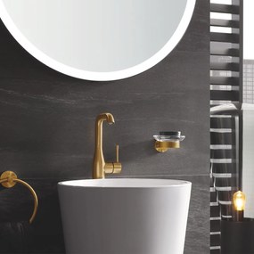 Baterie lavoar Grohe Essence M auriu lucios Cool Sunrise