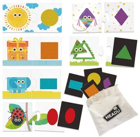 MONTESSORI FORME TACTILE - HEADU (HE57878)