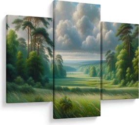 Tablou - Peisaj verde (90x60 cm)