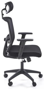 Scaun de birou Mason negru H130 cm