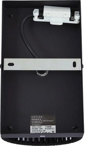 Lampă de perete Japandi neagră cu frânghie IP44 - Jayla