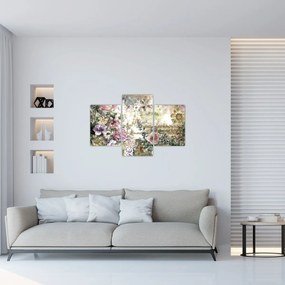 Tablou - Flori de design (90x60 cm)