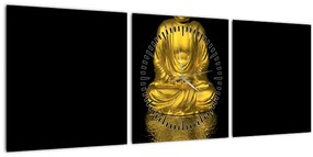 Tablou - Liniștea în suflet (cu ceas) (90x30 cm)