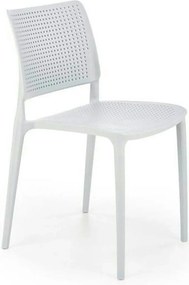 Scaun K514, albastru deschis, polipropilena, 42x55x79 cm