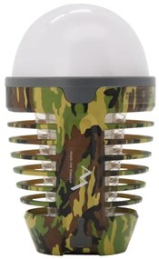 Lampă LED portabilă reîncărcabilă cu capcană pentru insecte LED/2W/3,7V IPX4 camuflaj