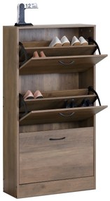 Botník s přihrádkami G1016 ELM, lemn de ulm