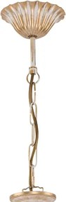 Brilagi - Candelabru suspendat pe lanț SONIA 3x E27/15W/230V, Ø 64 cm, crem/patină