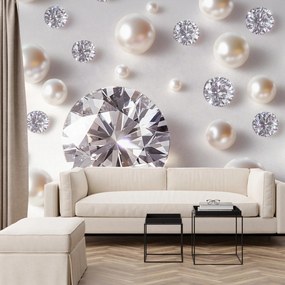 Fototapet - Perle și diamante (147x102 cm)