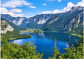 Tablou - Lacul Hallstatt, Hallstatt, Austria (70x50 cm)