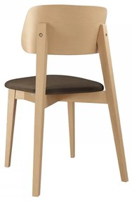 Scaun sufragerie KD 63 C (Fag + maro) . 1103443