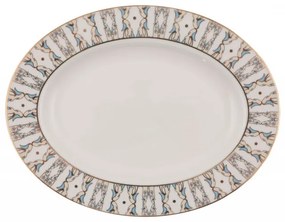 Serviciu de Masa BNKL68YT43010358, 68 Piese, Portelan Bone China
