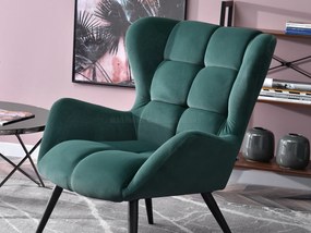 Fotoliu Kikino (verde + negru). 1110129