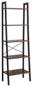 Raft tip scară cu 5 niveluri 56,2x32x172,1 cm
