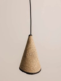 Lustra natur din iuta naturala, H30cm Yucatan