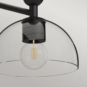 Alora Mood ALM-JUDE3-MB-CL - Lustră pe tijă JUDE, 3xE27/60W/230V, neagră
