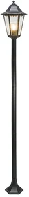 Lampă de podea clasică pentru exterior neagră 170 cm IP44 - New Orleans 1