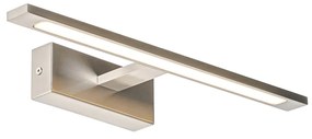 Lampă de perete din oțel 41,5 cm cu LED inclus IP44 - Jerre