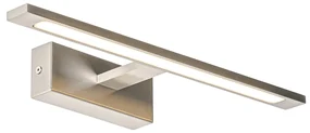 Lampă de perete din oțel 41,5 cm cu LED inclus IP44 - Jerre