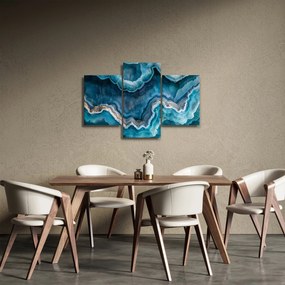 Tablou - Detaliu de acvamarin (90x60 cm)