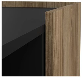 Comodă TV maro cu aspect de lemn de stejar 147x54x41 cm Bergen – Tvilum