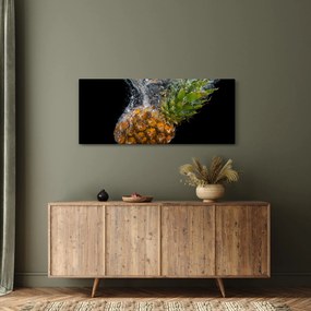 Tablou cu anans în apă (120x50 cm)