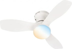 Brilo - Ventilator de tavan LED reglabil PAN LED/15W/230V 3000-6500K alb+telecomandă
