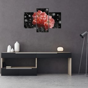 Tabloucu floare roz (90x60 cm)