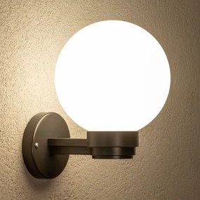 Brilagi Ven HARBOR - aplică de perete LED RGBW 1xE27/9W/230V IP33 antracit/alb