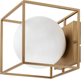 Aplica perete sau tavan pentru exterior IP44 Modane auriu