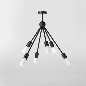 Lustra din alama cu 6 surse de lumina Sputnik