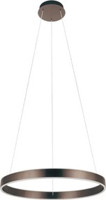 Eglo 33483 - Pendul LED suspendat pe cablu ALCAZABA 2xLED/18W/230V 3000K Ø55 cm, bronz