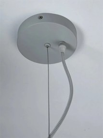 Lustra suspendata design decorativ Bologna 4L gradient/gri