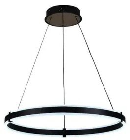Lustră LED dimabilă pe cablu Brilagi CIRCLE LED/85W/230V 3000-6500K negru + telecomandă