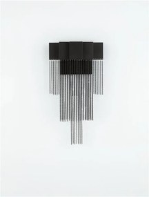 Aplica LED design modern REVIA negru