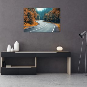 Tablou - Drumul cu serpentine (90x60 cm)