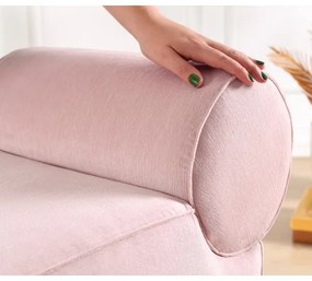 Taburet TIKI, 47 x 45 cm, roz