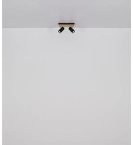 Spot Globo 57909-2 KAYDEN 2xGU10/25W/230V negru