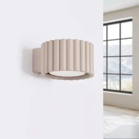 Sollux SL.2619 - Aplică de perete AURA 1xGX53/10W/230V taupe