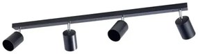 Spot Liniar Reglabil Negru 4 X GU10 800mm