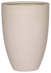 Květináč Ben, barva přírodní bílá, více velikostí - PotteryPots Mărime: L - v. 55 cm, ⌀ 40 cm