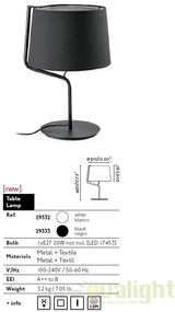 Veioza / Lampa de masa moderna BERNI 29332