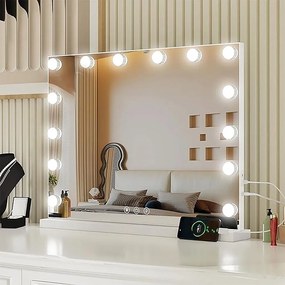 Oglindă LED HOLLYWOOD White