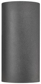 Nordlux - Aplica de perete pentru exterior CANTO 2xGU10/28W/230V IP44 neagră