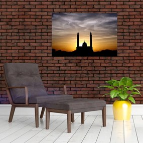 Tablou cu obiect istoric (90x60 cm)